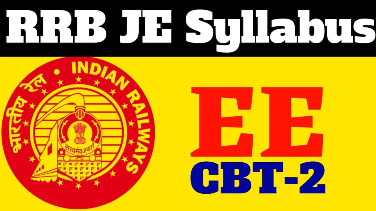 RRB JE Syllabus Electrical Engineering