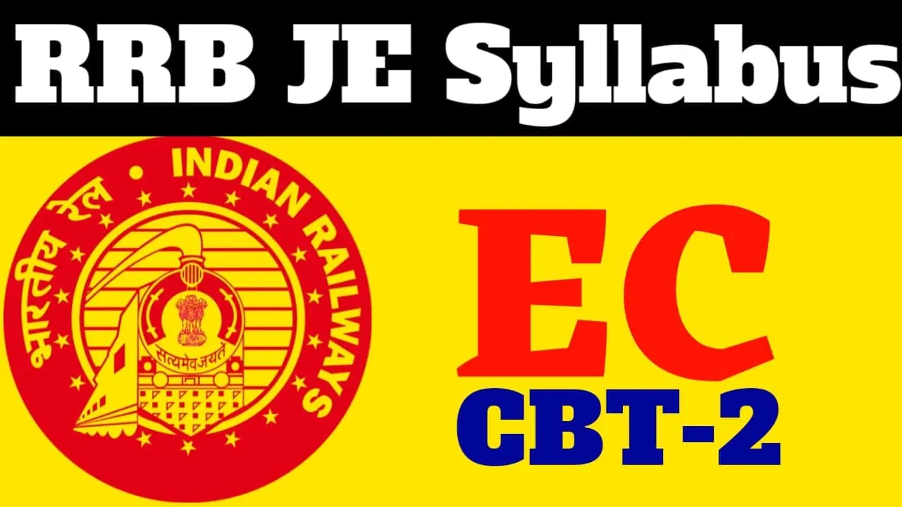 RRB JE Syllabus Electronics Engineering