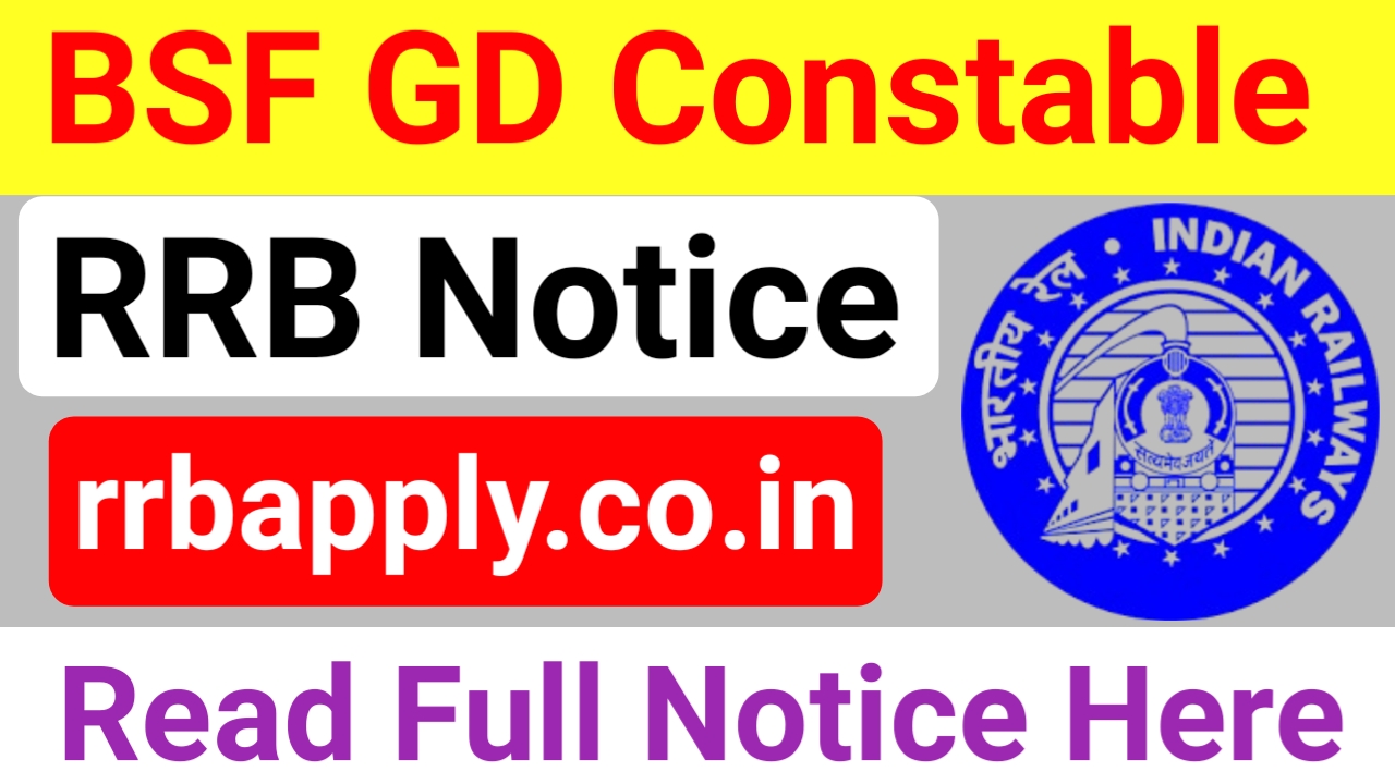 BSF GD Constable Recruitment 2024