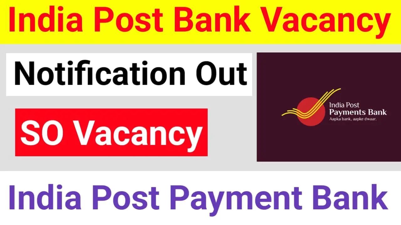 India Post IPPB SO Recruitment 2024