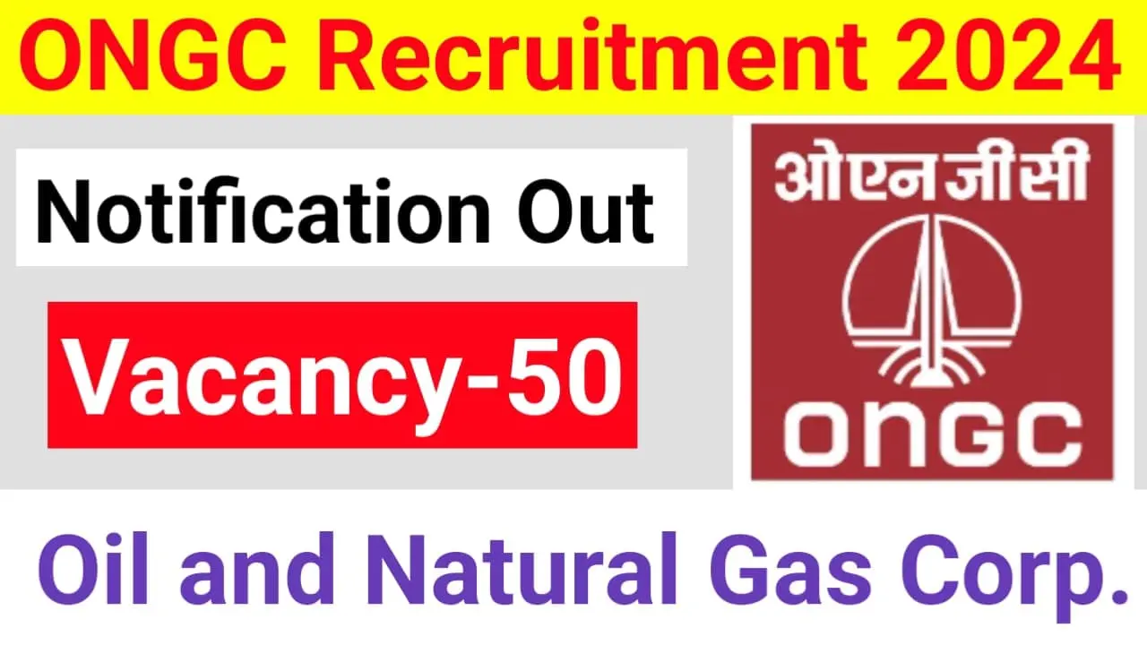 ONGC Recruitment 2024