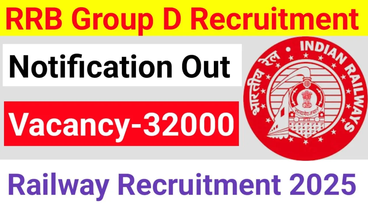 RRB Group D Recruitment 2025