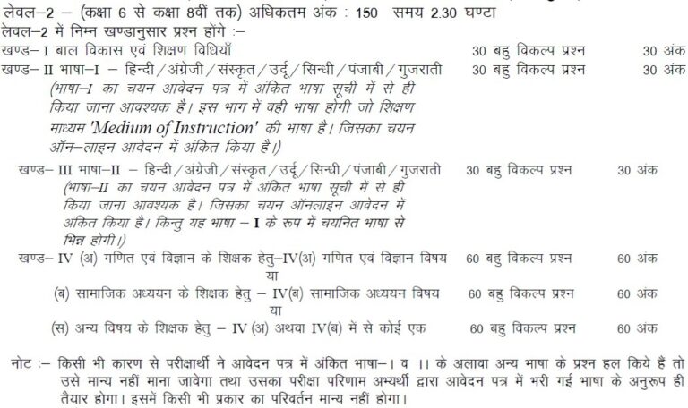 Rajasthan REET 2024: Notification, Eligibility Criteria, Age Limit ...