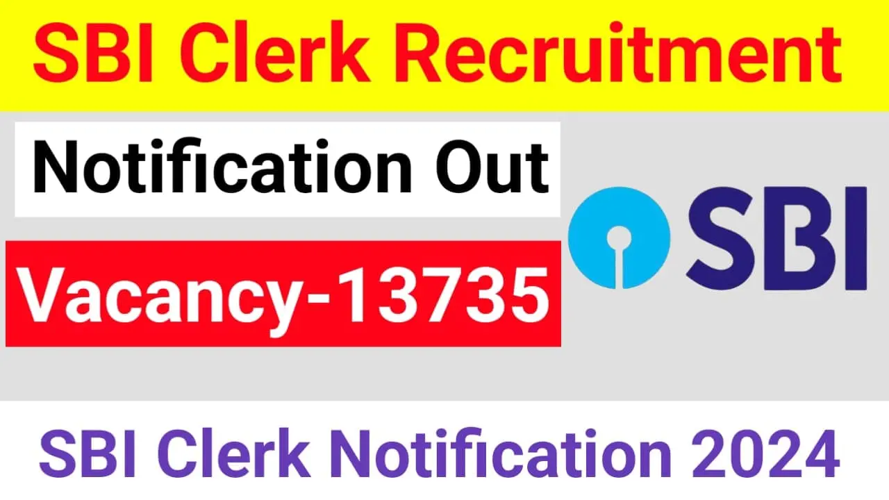 SBI Clerk Recruitment 2024