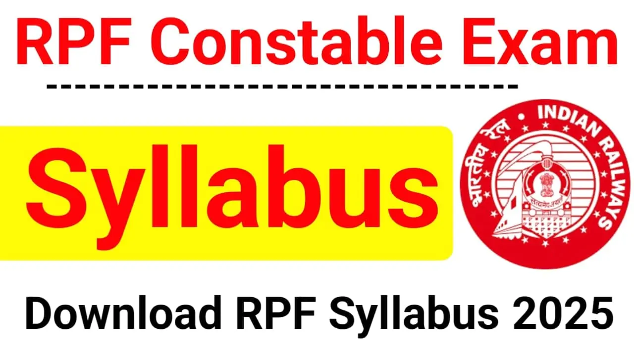 RPF Constable Syllabus 2025