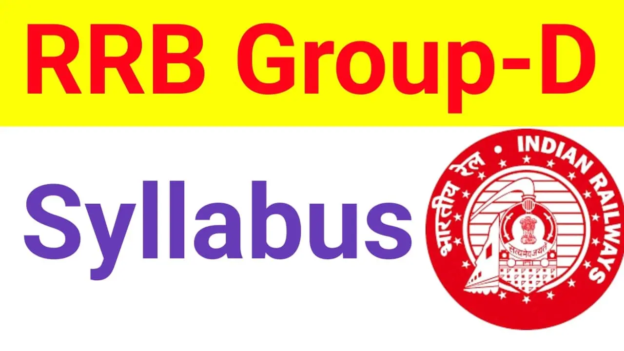 RRB Group D Syllabus 2025