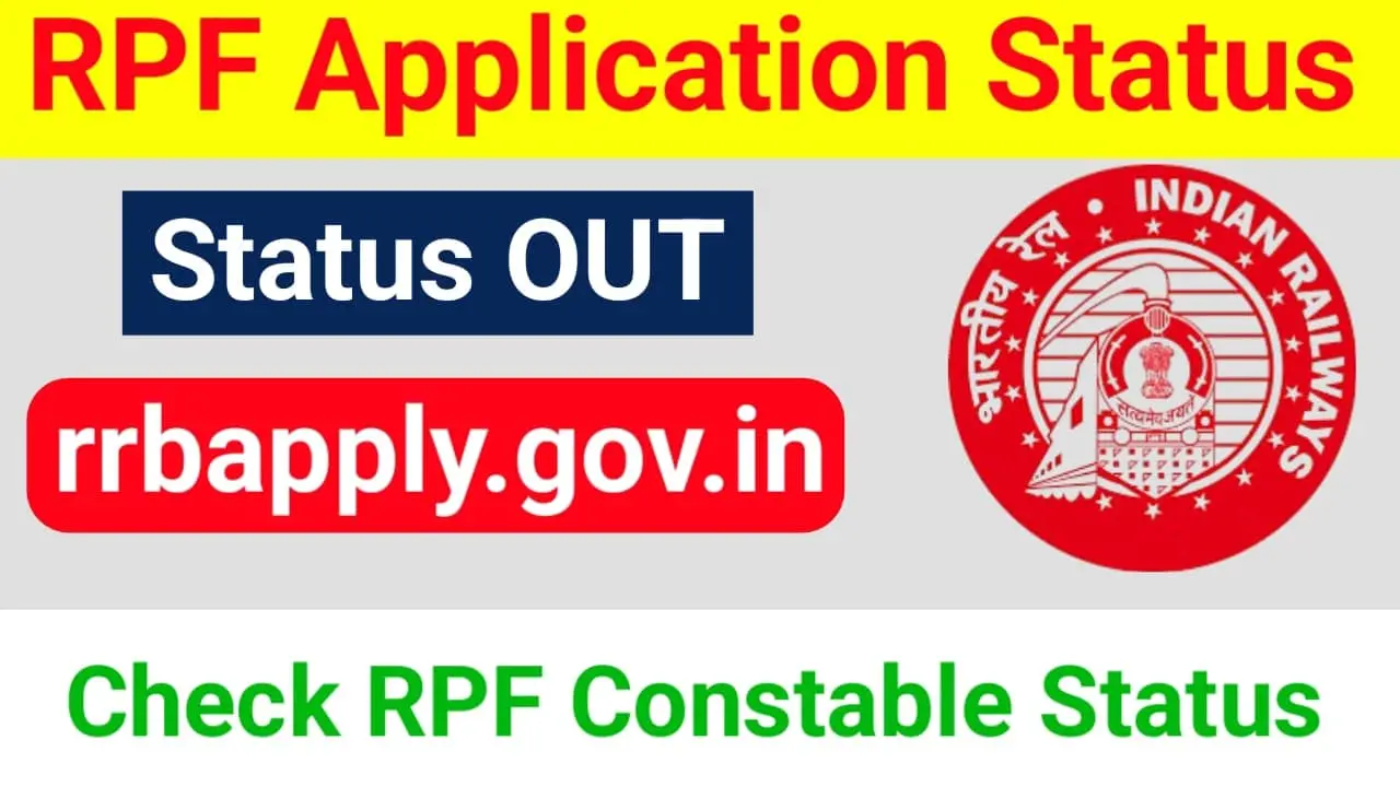 Railway RPF Constable Application Status