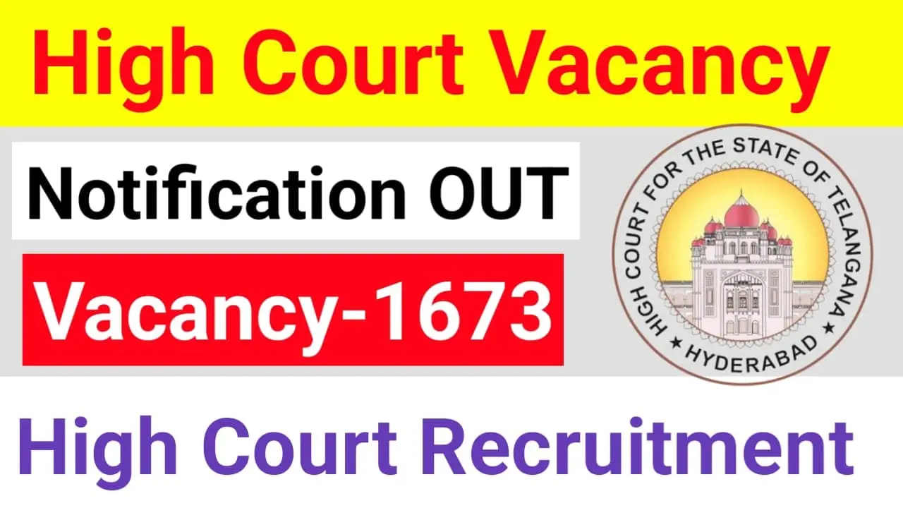 TS High Court Recruitment 2025