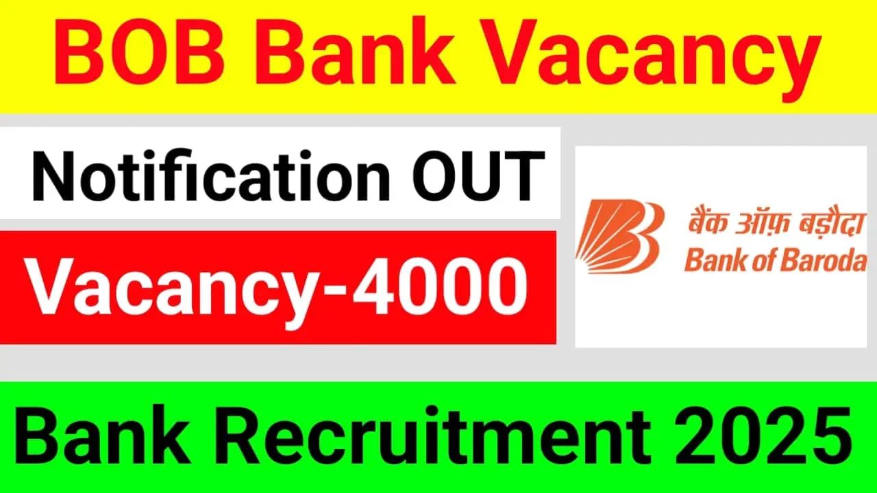 Bank of Baroda Apprentice Recruitment 2025