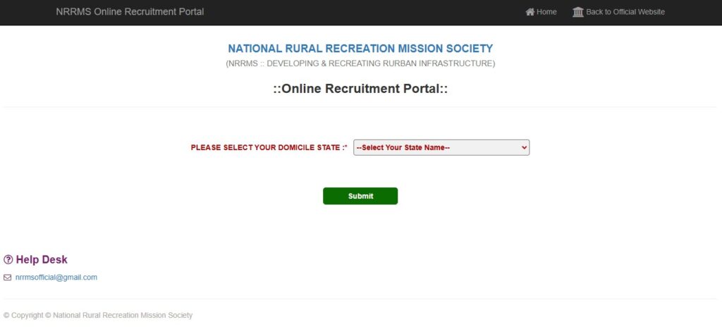 NRRMS Recruitment 2025 Notification