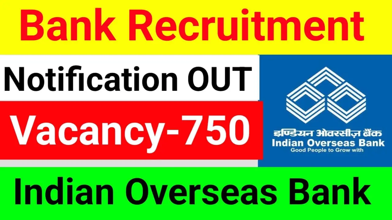 Indian Overseas Bank Apprentice Recruitment 2025