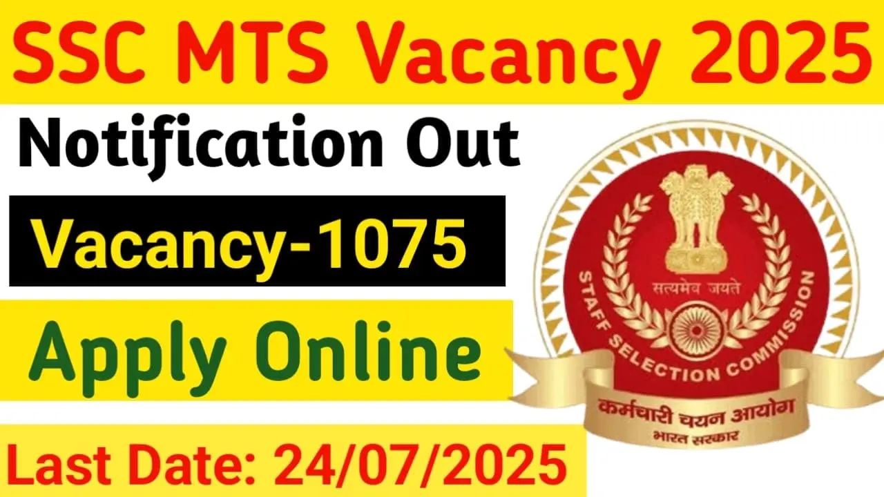 SSC MTS Recruitment 2025