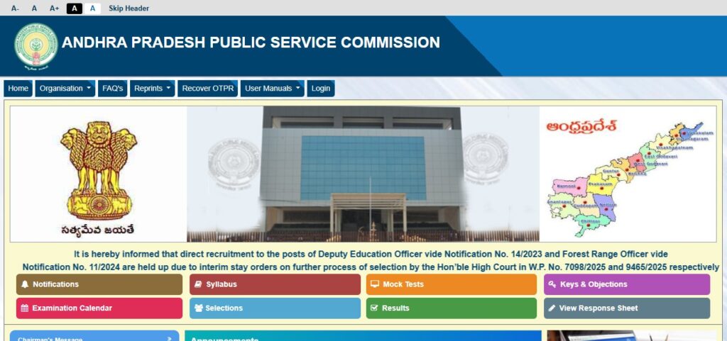 APPSC FBO ABO Recruitment 2025