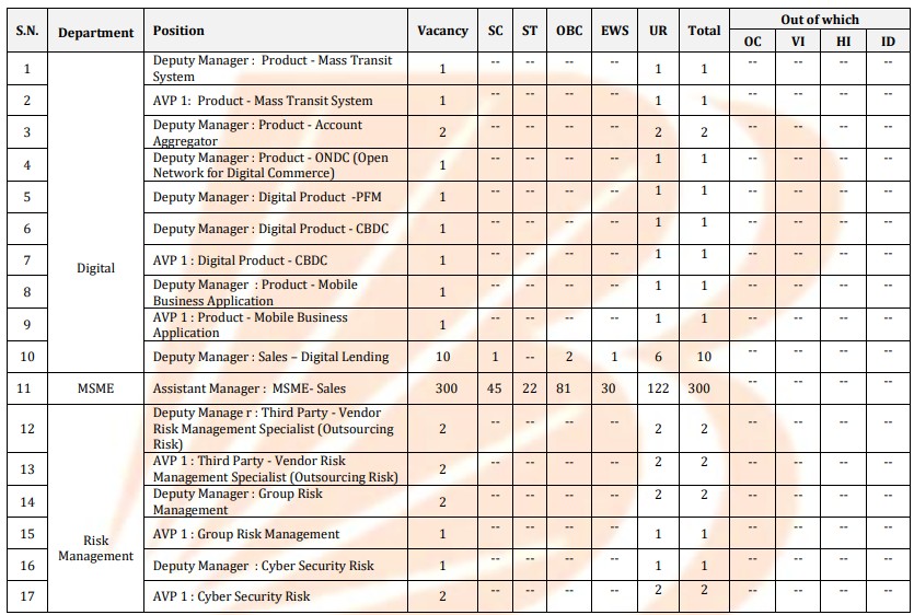 BOB Specialist Officer Recruitment 2025