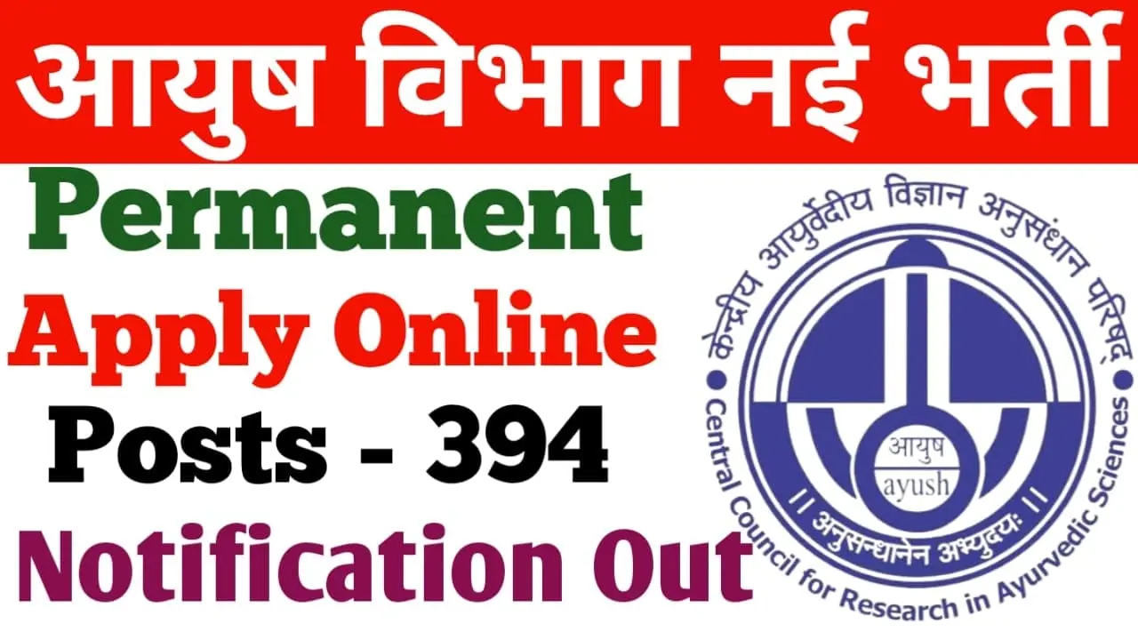 CCRAS Recruitment 2025