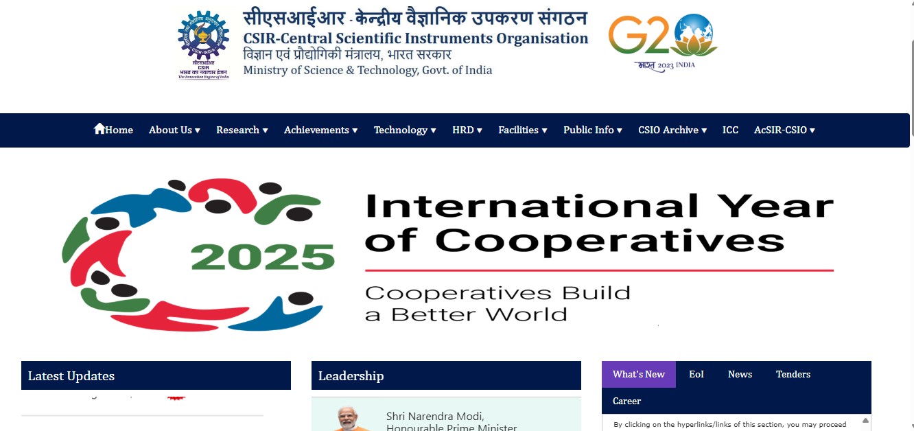 CSIR CSIO Technical Assistant Recruitment 2025