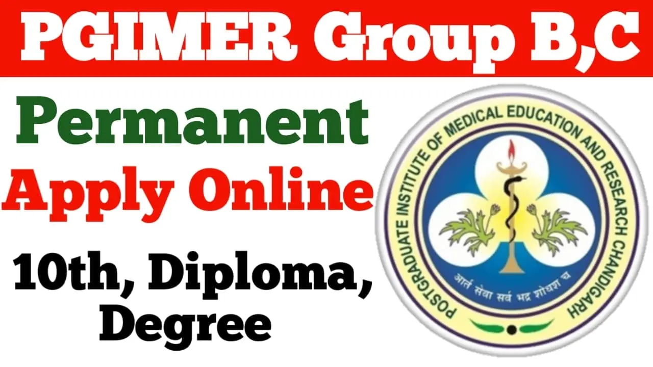 Chandigarh Group B and C Recruitment 2025