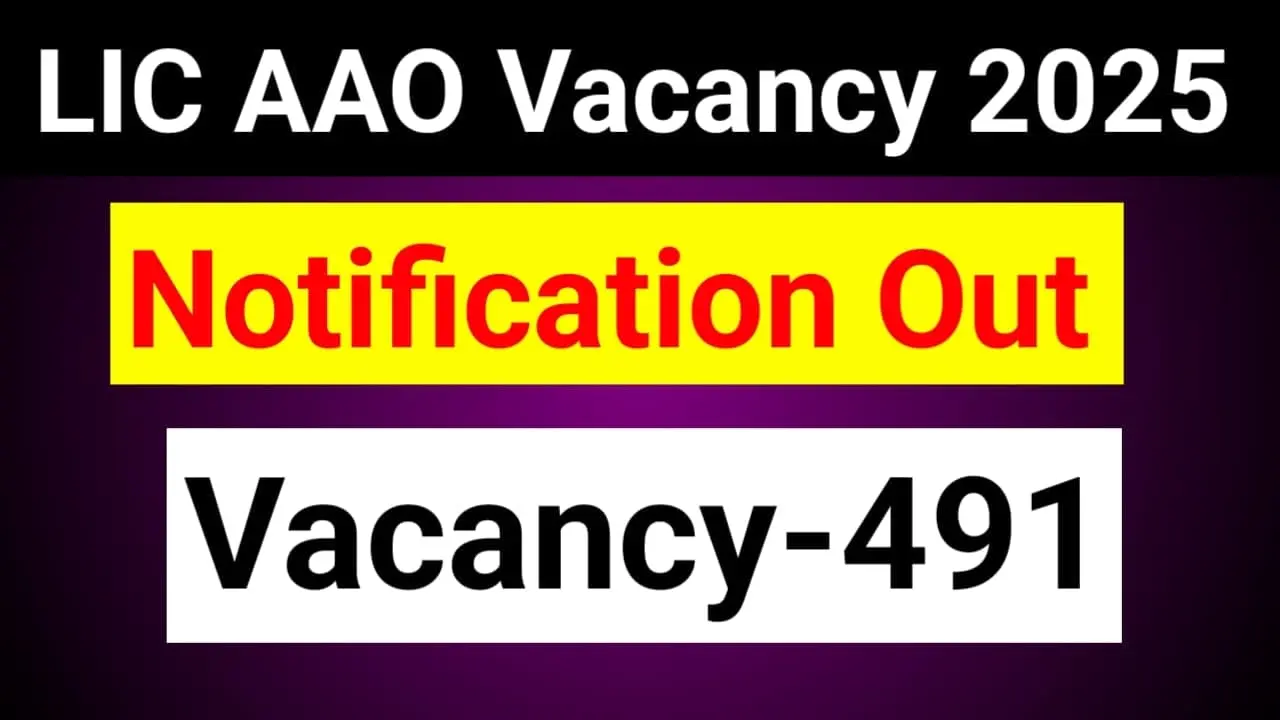 LIC AAO Generalist Recruitment 2025