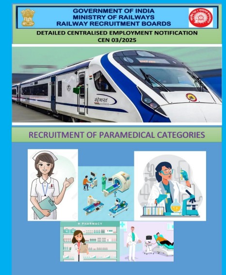 RRB Railway Paramedical Recruitment 2025